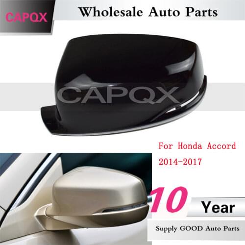 CAPQX For Honda Accord 2014 2015 2016 2017 High Quality Outside Rearview mirror Cover Side rear view mirror protection shell Lid