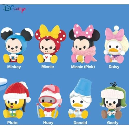 Disney Anime Action Figures Mickey Blind Box Surprise Gift for Children Movie & TV Ornaments Anime Figure Minnie Model