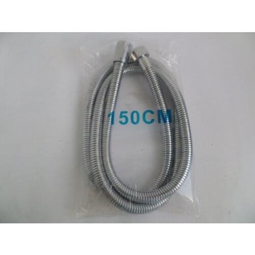 Encapsulated shower hose 1.5 meters explosion-proof stainless steel chrome shower hose ternary EPDM copper copper cap