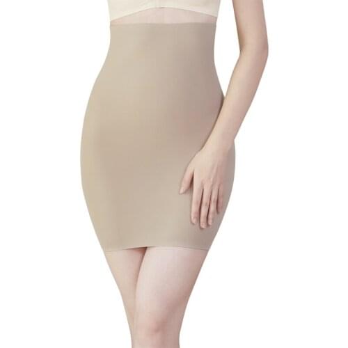 Hot Sale Elastic Control Slips High Waist Shaper Women Slimming Underwear Body Shaper Tummy Control Half Slip