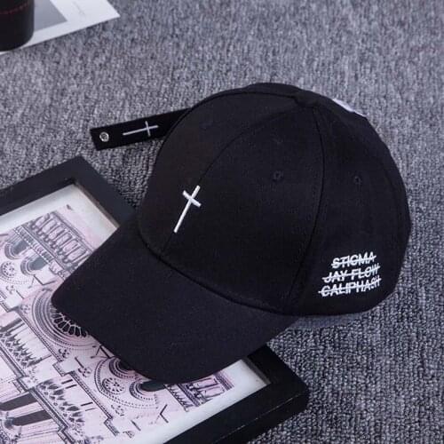 Fashion Cross Embroidery Baseball Caps For Men Snapback Dad Hats For Women Casquette Summer Couple Hip Hop Caps Gorras Hombre
