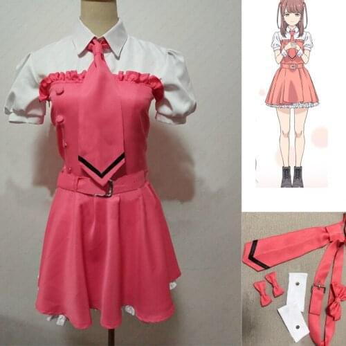 Anime Oshi ga Budoukan Ittekuretara Shinu Maina Ichii Cosplay Costume custom-made