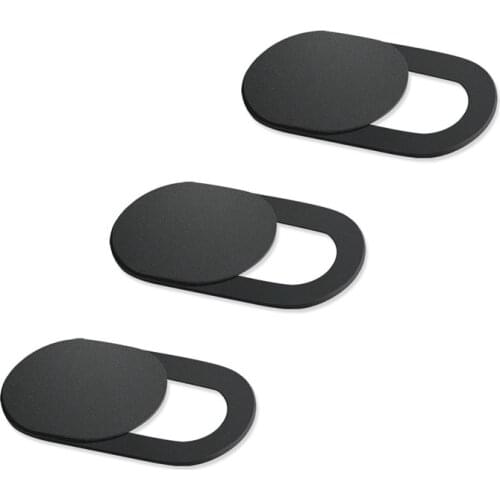 3Pcs WebCam Cover Shutter Magnet Slider Plastic Camera Cover for IPhone PC Laptops Mobile Phone Lens Privacy Sticker
