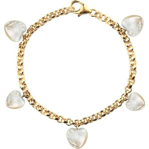 DM 2020 Fashion Jewelry Stainless Steel Non-fading Bracelet Ohemia Style Adjustable For Women Add Charm Couple Bracelets