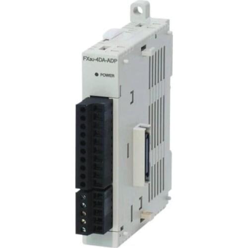 FX3U-4AD-TC-ADP PLC I/O Module for use with FX3U Series 106 x 17.6 x 89.5 mm Analogue, J Type, K Type 4 Digital, J Type, K
