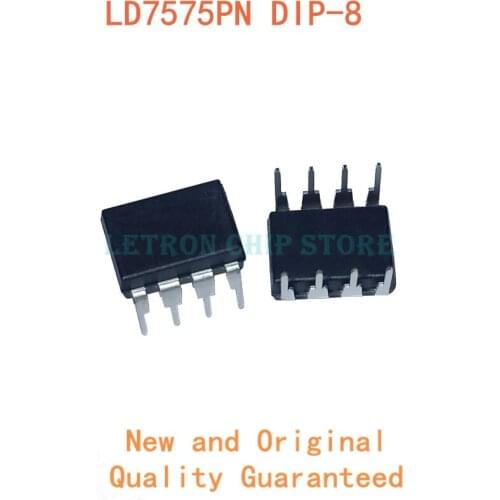 10PCS LD7575PN DIP8 LD7575 DIP-8 DIP new and original IC Chipset