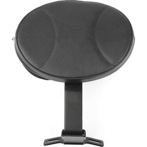 NEWMotorcycle Adjustable Driver Backrest Plug IN Sissy Bar For Harley Fatboy Heritage Softail 2007-2013 2014 2015 2016 2017Black