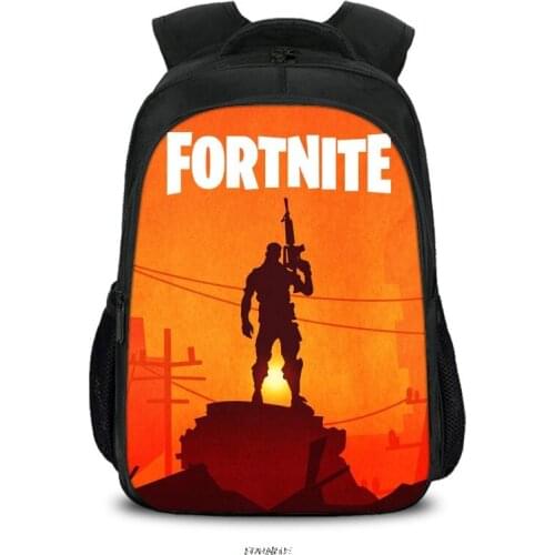 FORTNITE New Hot Game Printed Men Backpack Teenager Boys School Childrens Gifts Variety Wholesale Outdoor Travel Book Bags