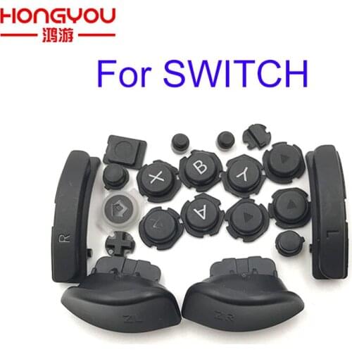 20sets Original For Switch Joy-con L R ZL ZR Button ABXY D-Pad Button SL SR Buttons For Nintendo Switch Joycon controller