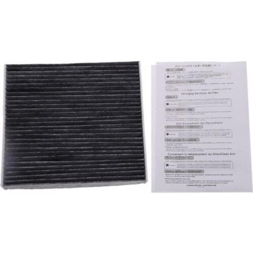 Carbon Fiber Cabin Air Filter 87139-50060 ADT32514 for toyota Camry RAV4 Yaris