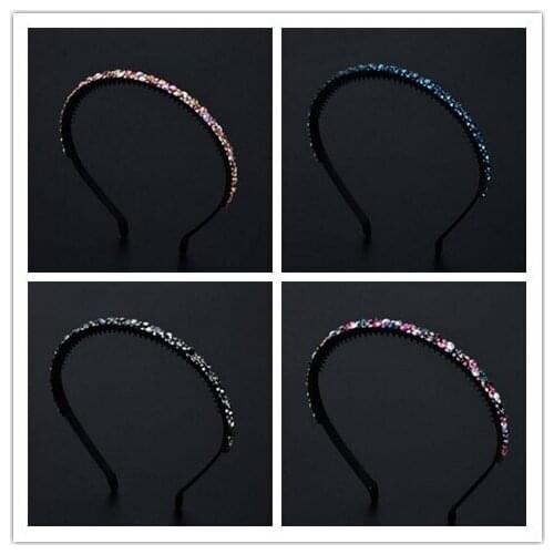 High Quality Korea Imported Austria Crystal Fashion Shining Head Band Hair Accessory Jewelry For Woman-LPEHJHB003F