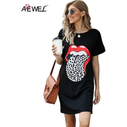 ADEWEL Short Sleeve Dresses