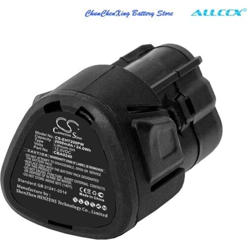 Cameron Sino 2000mAh/2500mAh Gardening Tools Battery for EGO CHT2001E Grass Shears, CHT2001E Cordless Shrub