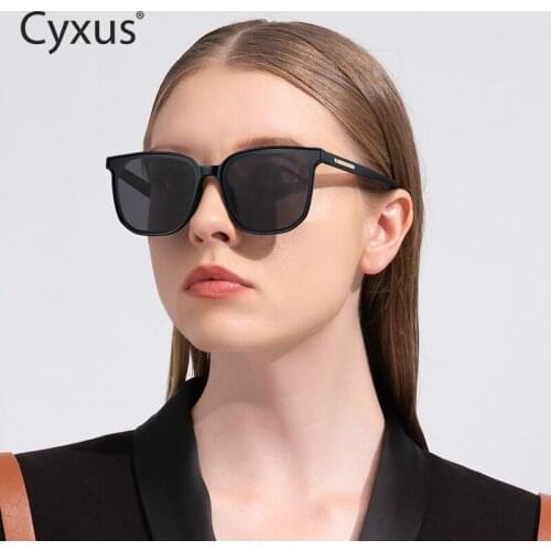 Cyxus Polarized Sunglasses Women or Men UV400 Protection Anti Glare Mirrored Driving Eyeglasses Fashion Glass