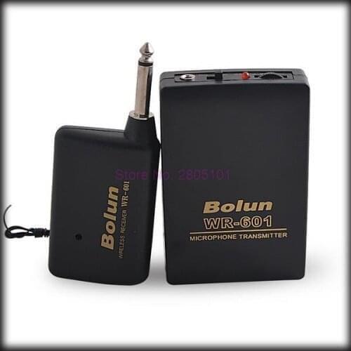 By dhl or ems 100pcs Wireless Headset Microphone Mic Transmitter & Receiver with Clip on Lapel