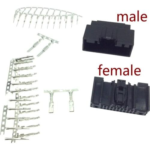 For Ford focus CD tail plug male female connector terminal extension cord 24PIN cable