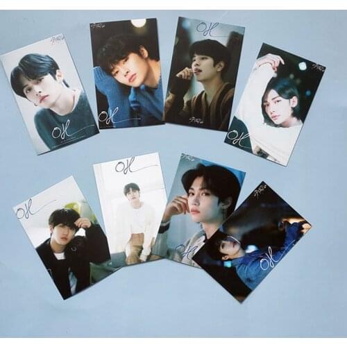 Kpop Stray Kids ENHYPEN New Album Photo Card Self Made Paper Card Postcard for Fans Collection
