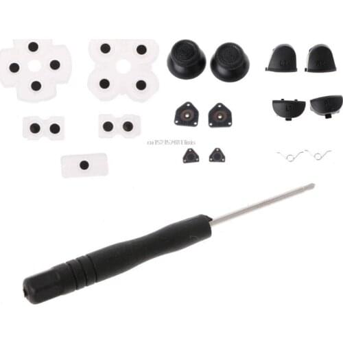 New 1 Set Trigger Button Spring Joystick Stick Conductive Rubber For PS4 Controller