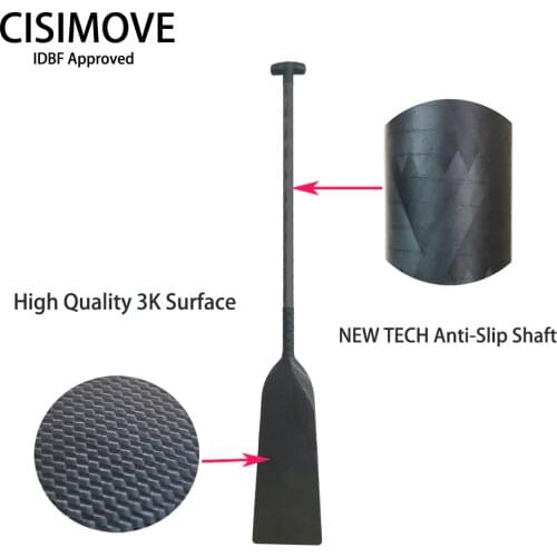 NEW CISIMOVE full carbon lightweight anti-slip dragon boat paddle