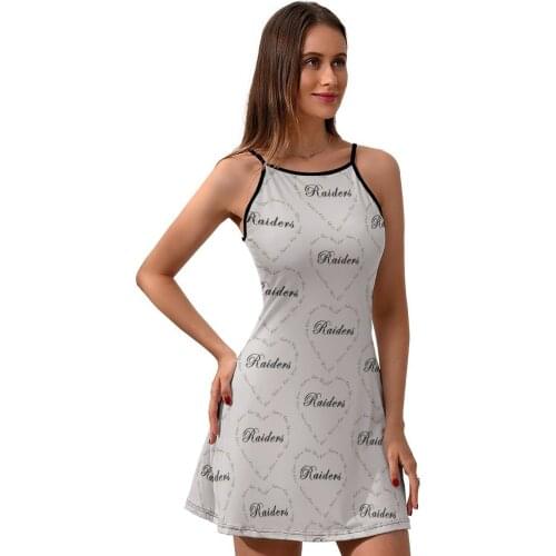 Heart Dress Suspender Polyester Girls Dresses Holiday Cheap Retro Patterns One-Piece Dress
