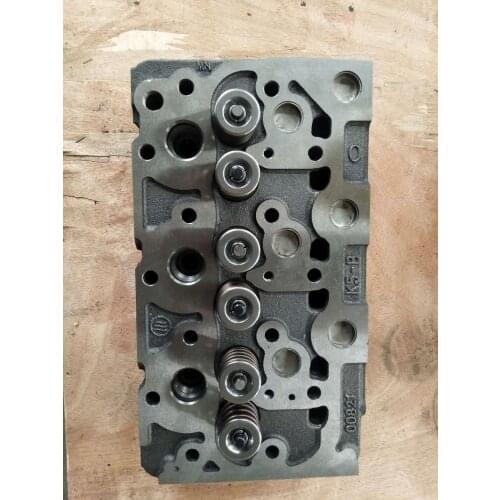 Complete Cylinder Head Fit for Kubota K5B D1302 Engine With Full Set Valves Model 1