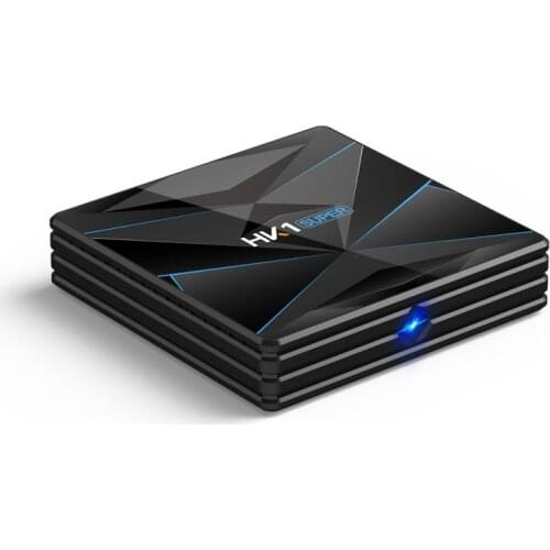 New HK1 Super Android 9.0TV Box Smart Quad Core WiFi Set Top 4K HDR 4G + 64G UK Q7w Top Box Media Player RK3318 Set-top Box