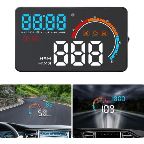 Universal Car HUB OBD2 / GPS Head Up Display Auto Speed Projector Vehicle Windshield Navigation OBD Speedometer Hud d2500