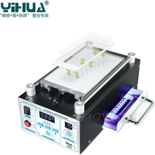 YIHUA 946D-III LCD separator built-in strong suction vacuum pump separator phone glass split screen repair LCD separator machine