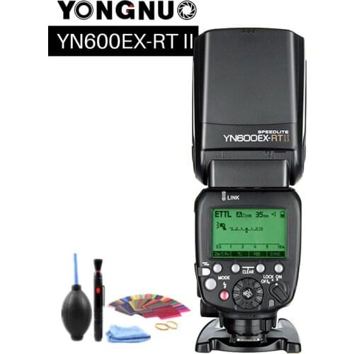 YONGNUO YN600EX-RT II Flash Speedlite 2.4G Wireless HSS 1/8000s Master TTL Speedlight for Canon DSLR as 600EX-RT YN600EX RT II