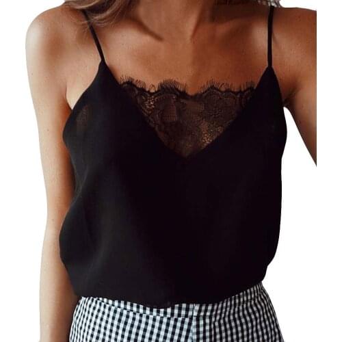 Womens Lace Sexy Vest Fashion Camisole Sleeveless T-Shirt Underwear Tank Top Comfortable Casual Womens Summer Intimates