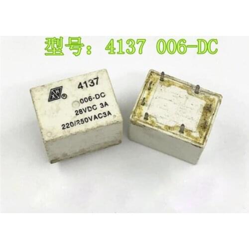 6V relay 4137 006-DC 4137 006 DC 4137006DC 6V 8PIN