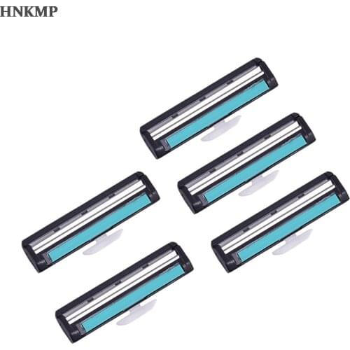 3Pcs Safety razor 2 Layers Razor Body Face Shaving Razor Tool Blades For Standard Beard Shaver Trimmer Manual Razor