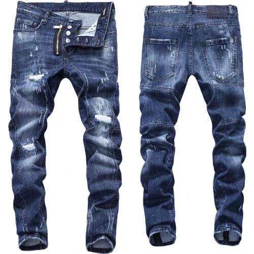 DIANRUO Skinny Jeans For Men