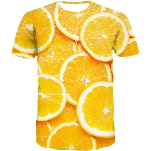 New Fashion Cool High Quality T-shirt Men or Women Hot 3d Print pomegranate Cherry fruit Tshirt Short-sleeved Shirt Top Tees