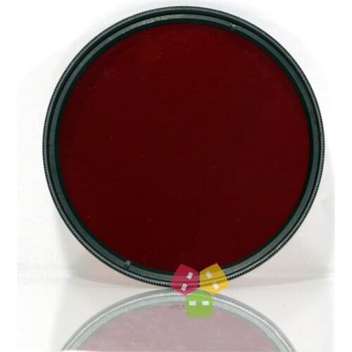 58mm 630nm Infrared IR Optical Grade R63 Filter for Lens Digital Camera Accessories for Canon Nikon Sony Pentax Fuji Olympus
