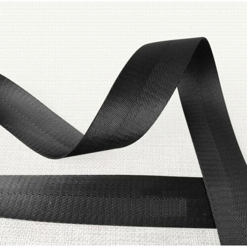 3 yards Width 32mm Black Ribbon Belt Bag Webbing Nylon Ribbon Knapsack Strapping Sewing Bag Belt Accessories Outdoor seat belt