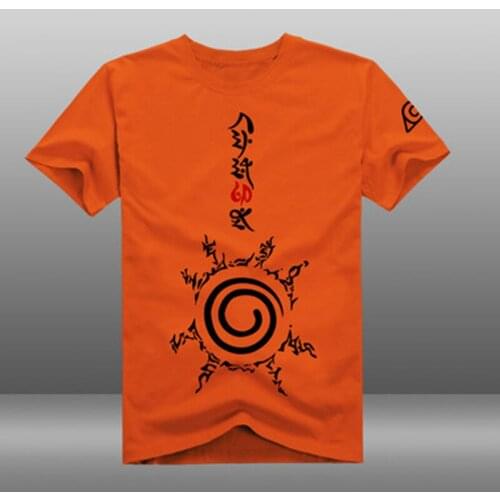 Uzumaki Gossip Seal T-Shirt Sosplay Anime t shirt Summer Cotton Short-Sleeve Tees Tops unisex
