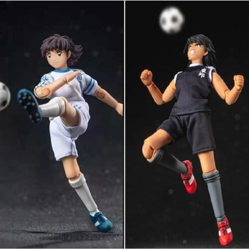 942 SHF 1/10 Model Captain Tsubasa Ozora Tsubasa KojiroHyuga Movable PVC Action Figure Anime Toy Doll