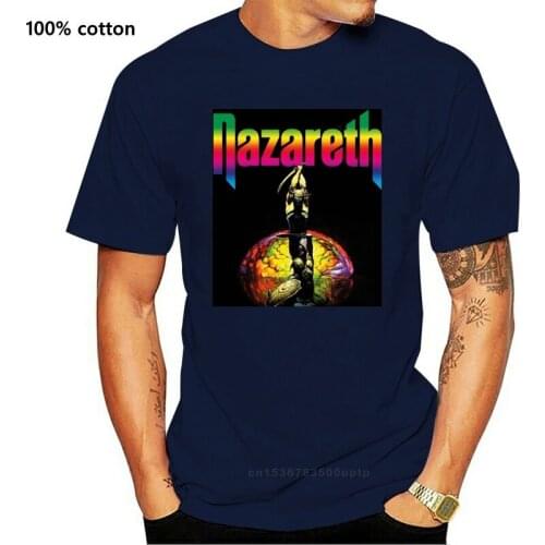 Limited Nazareth Expect No Mercy Album Tour Dates Black T-Shirt Size S-5XLNew T Shirt Spring Summer