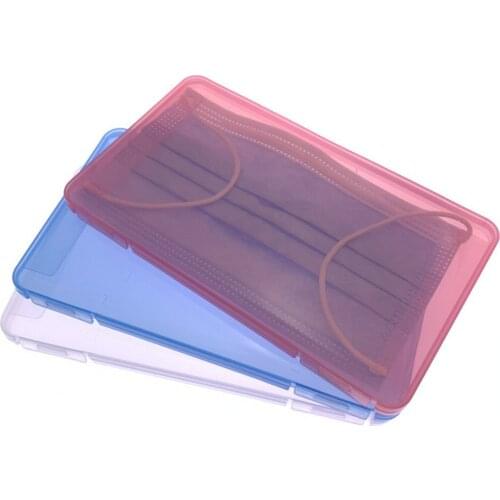 Portable Mask Storage Box Dust-Proof And Moisture-Proof Mask Box Cleaning Box Mask Box Transparent Plastic Box