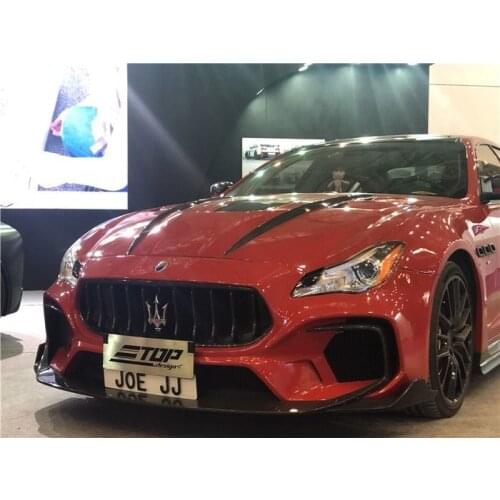 Suitable for President Maserati Change Top Carbon Fiber Large Surround Front Assembly Side Skirt Rear Bar Leaf