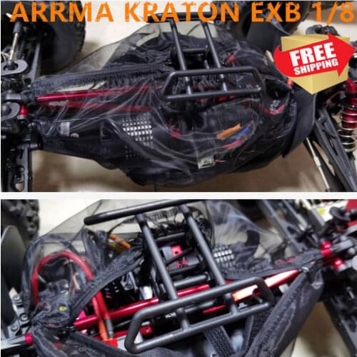RC Radio control car ARRMA KRATON EXB 1/8 Dust cover mesh cover chassis guard protection option upgrade parts