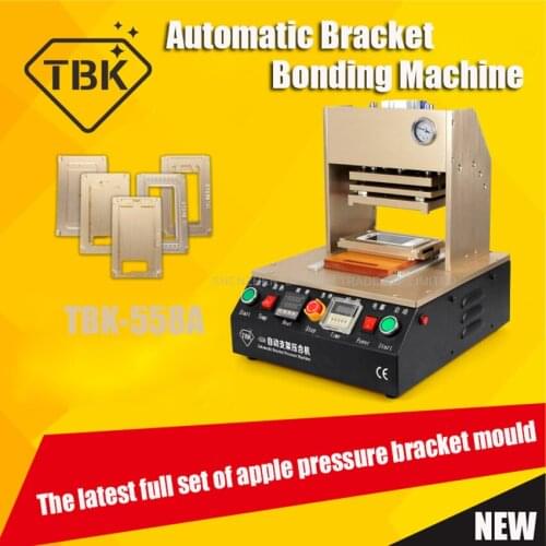 TBK-558A Pneumatic Automatic Pressure Screen Machine Holder Machine Laminating Machine Separator Built-in Air Compressor 350W