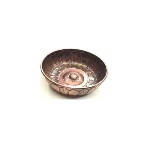 Turkish Bath Bowl Ottoman Patterned Brown bath bowl bathroom accessory authentic