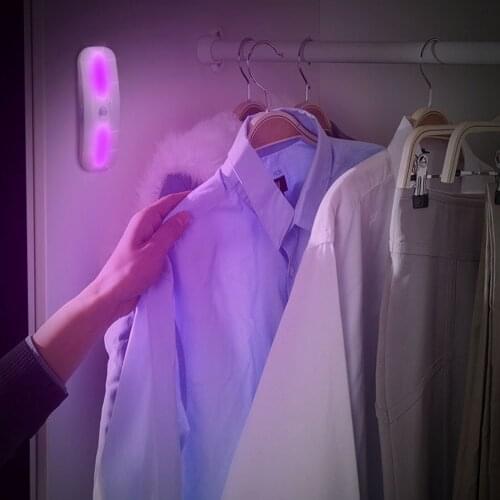 Uv Toilet Light Sterilizer Uvc Germicidal Lamp Home Bathroom Cabinet Toilet Disinfection Motion Light Sensor Night Light G3