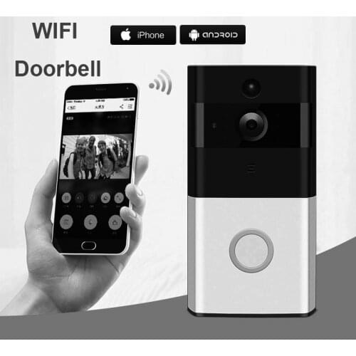 Smart Home Video Doorbell Wireless 720P Wifi Video-eye Security Intercom Doorbell Night Vision Mobile Remote Talk Door Viewer