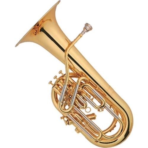 High Grade Euphonium 4 Pistons(compensation system) Tone Bb