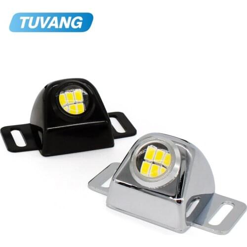 1x Super Bright Waterproof Car Reverse Backup Tail Light Motorcycle Reversing Lamp 5730 LED With LENS DRL Parking Light White