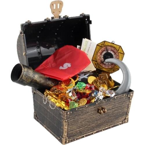 143pcs Plastic Pirate Treasure Colorful Gem Treasure For Play Favor Party Supplies Pirate Party Treasure Hunt Game Kids Favor