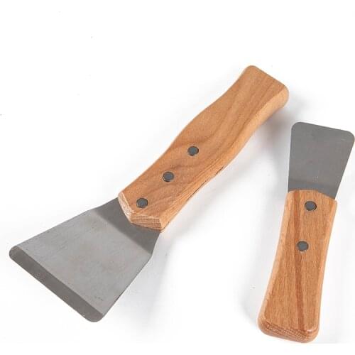 2Pcs/Stainless Steel Industrial Big Spatula Scoop Stretch Ceiling Film Shovel Accessories Welding
